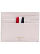 Thom Browne Leather Note Compartment Cardholder - Pink & Purple