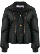 See By Chloé Quilted Double Zip Jacket - Black