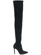 Marc Ellis Knee-length Heeled Boots - Black