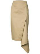 Monse Draped Side Detail Skirt - Unavailable