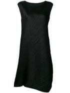 Pleats Please By Issey Miyake Oversized Midi Dress - Black