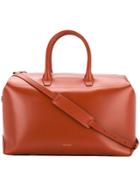 Mansur Gavriel Large Travel Tote - Brown