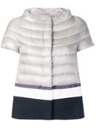 Herno Short Sleeve Puffer Jacket - Grey
