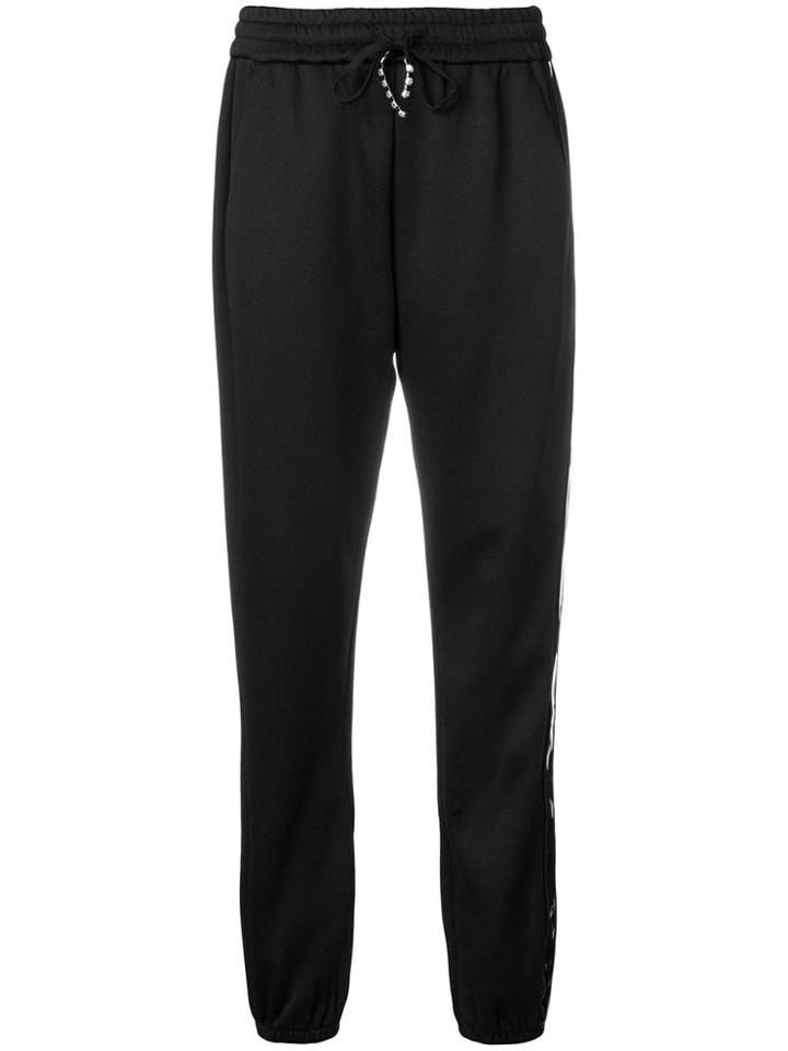 Pinko Elastic Waistband Track Pants - Black
