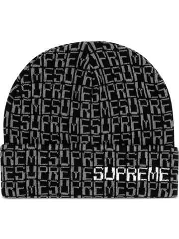Supreme Digital Beanie - Black