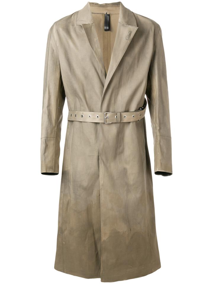Alyx Belted Trench Coat - Brown