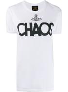 Vivienne Westwood Anglomania Chaos Logo T-shirt - White
