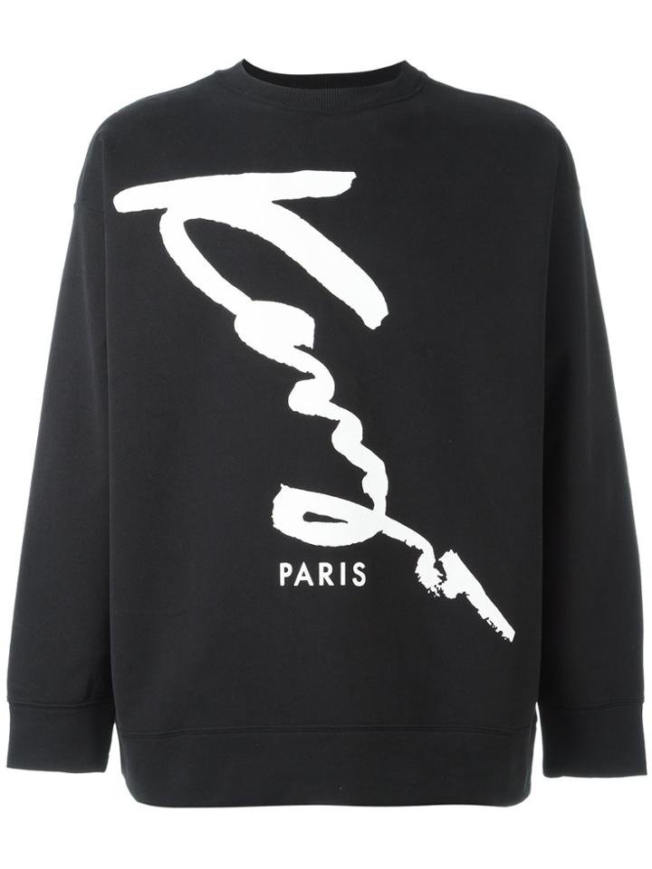 Kenzo Kenzo Signature Sweatshirt - Black