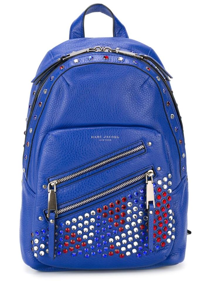Marc Jacobs P.y.t Backpack, Blue, Leather