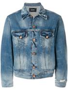 Diesel Washed Denim Jacket - Blue