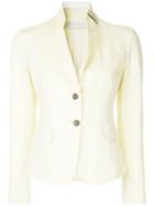 Fabiana Filippi Fitted Tailored Blazer - Yellow