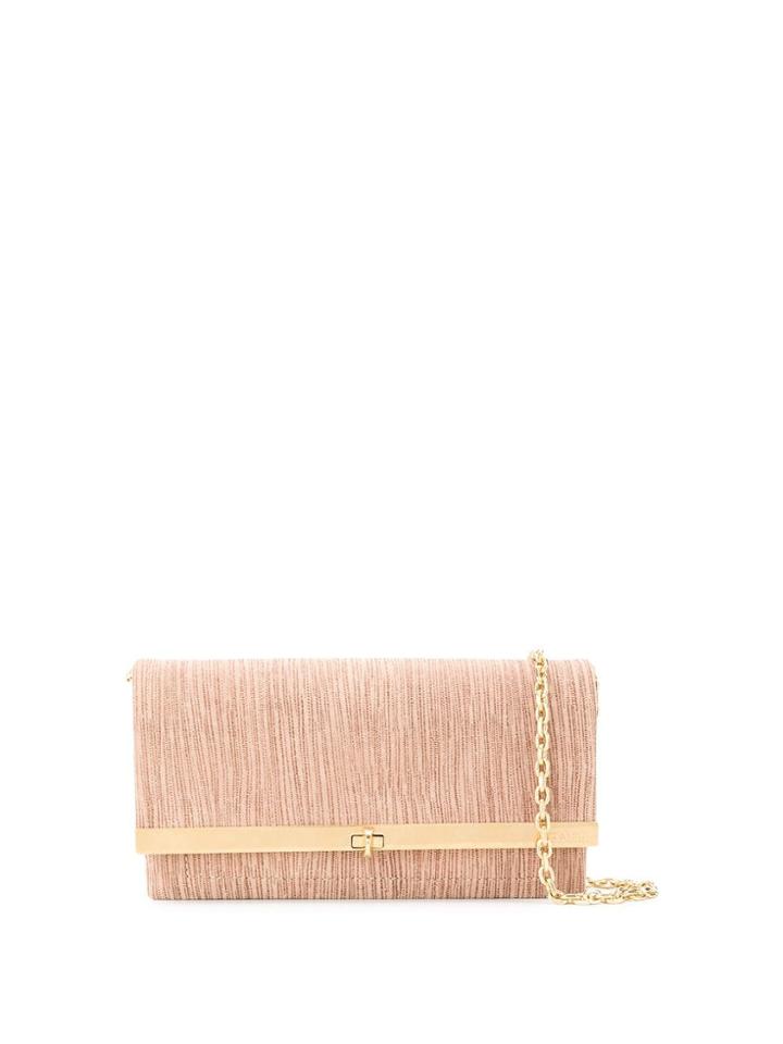 Max Mara Even5 Clutch - Neutrals