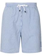 Hackett Striped Swim Shorts - Blue