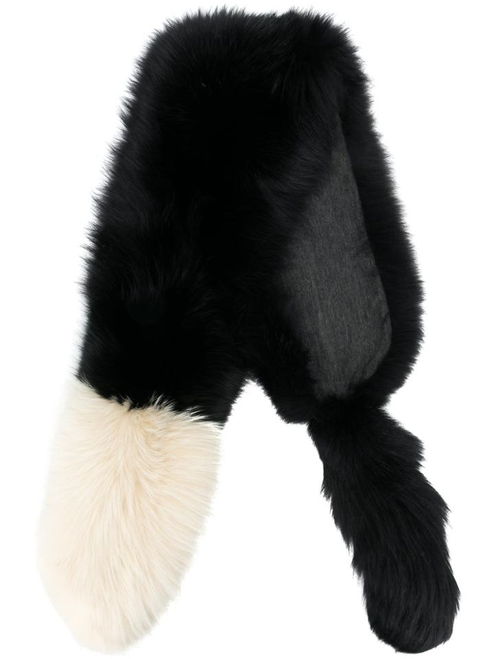 Marni Bicolour Stole - Black