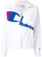 Champion Logo Track Jacket - White