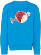 Loreak Sweet Print Sweatshirt - Blue