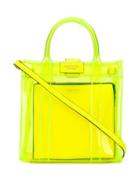 Essentiel Antwerp Smooch Transparent Tote - Yellow
