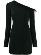 David Koma One Shoulder Dress - Black
