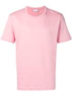Calvin Klein Initial Embroidered T-shirt - Pink