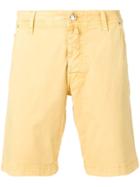 Jacob Cohen Slim-fit Deck Shorts - Yellow