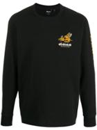 Deus Ex Machina Graphic Print Sweatshirt - Black