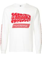 Hysteric Glamour Embroidered Sweatshirt - White