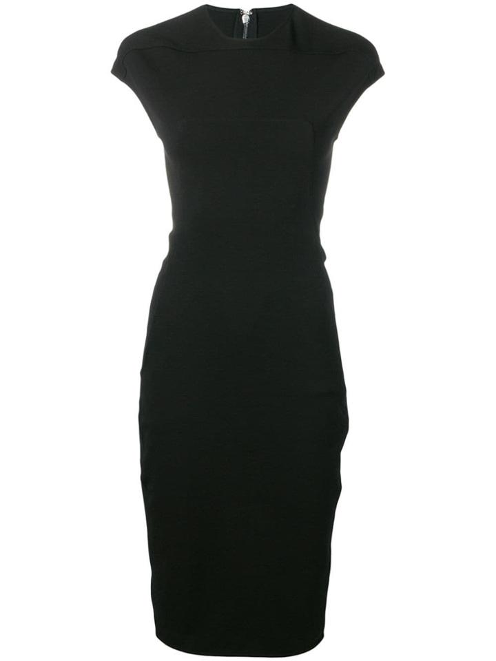 Rick Owens Spynx Midi Dress - Black