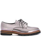 Stuart Weitzman Lace-up Shoes - Metallic