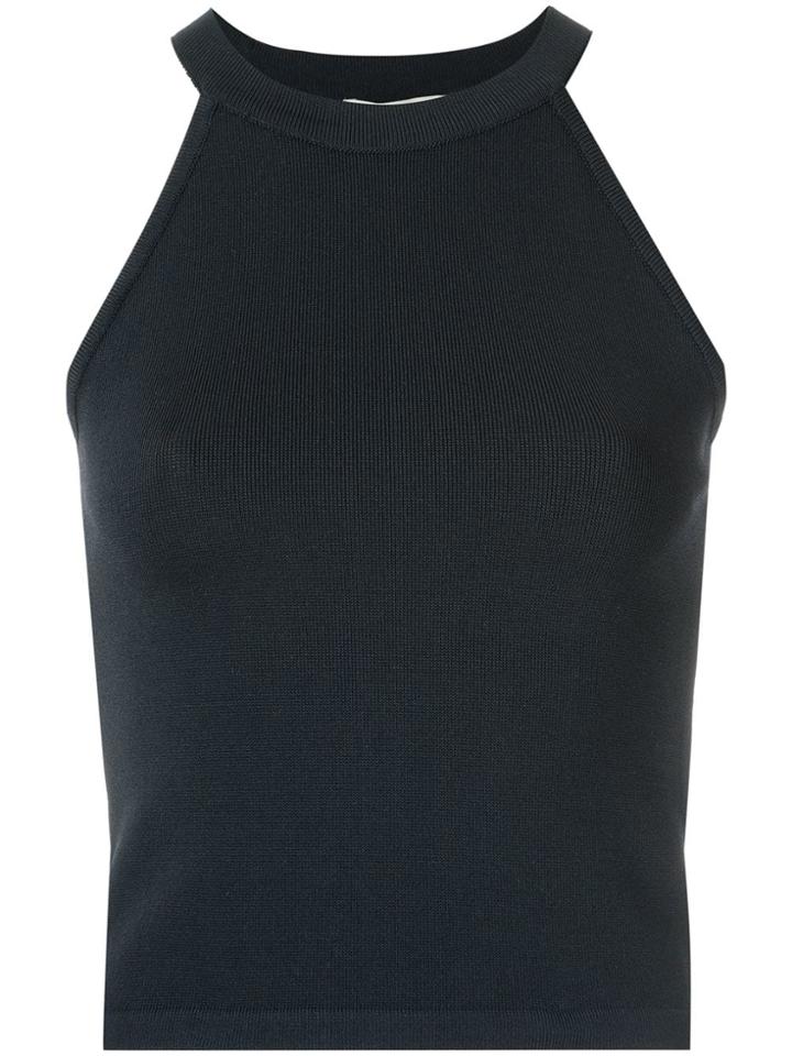Egrey Knitted Blouse - Blue