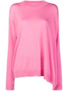 Stella Mccartney Loose Fitted Sweater - Pink & Purple