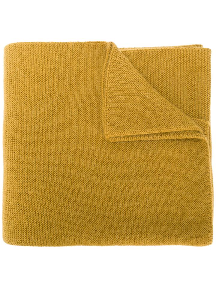 Christian Wijnants Asymmetric Scarf - Brown