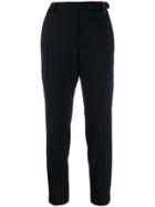 Brunello Cucinelli Cropped Suit Trousers - Black