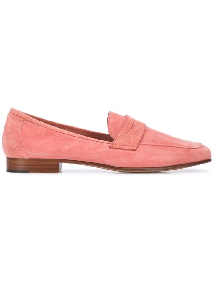 Mansur Gavriel Classic Loafers - Pink & Purple