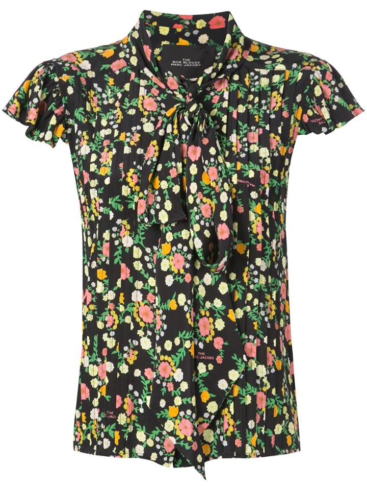 Marc Jacobs The Bow Blouse - Black