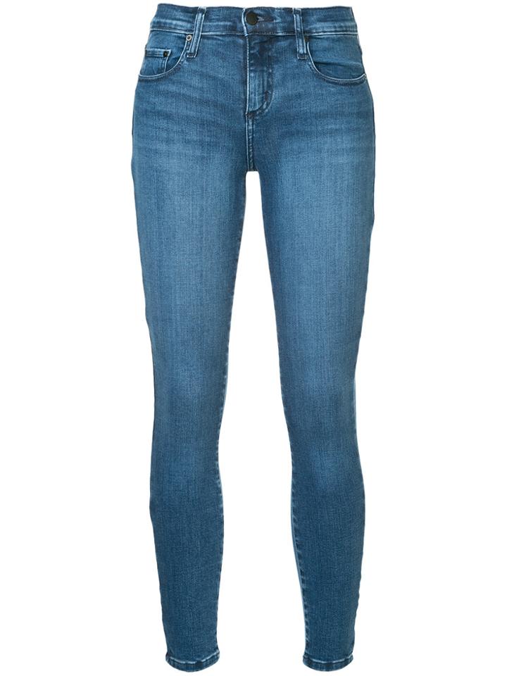 Nobody Denim Geo Skinny Ankle Believe - Blue