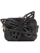 Sophia Webster Butterfly Embellished Crossbody Bag - Black