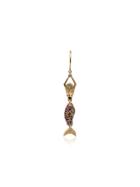 Anton Heunis 18k Yellow Gold Multi Stone Mermaid Earring - Multicolour