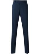 Paul Smith - Straight Leg Trousers - Men - Cotton/polyester/wool - 32, Blue, Cotton/polyester/wool
