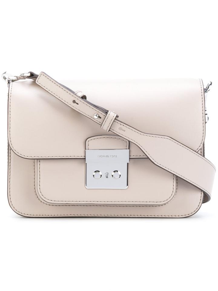 Michael Michael Kors - Satchel Bag - Women - Calf Leather - One Size, Grey, Calf Leather