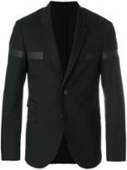 Neil Barrett Block Stripe Blazer - Black