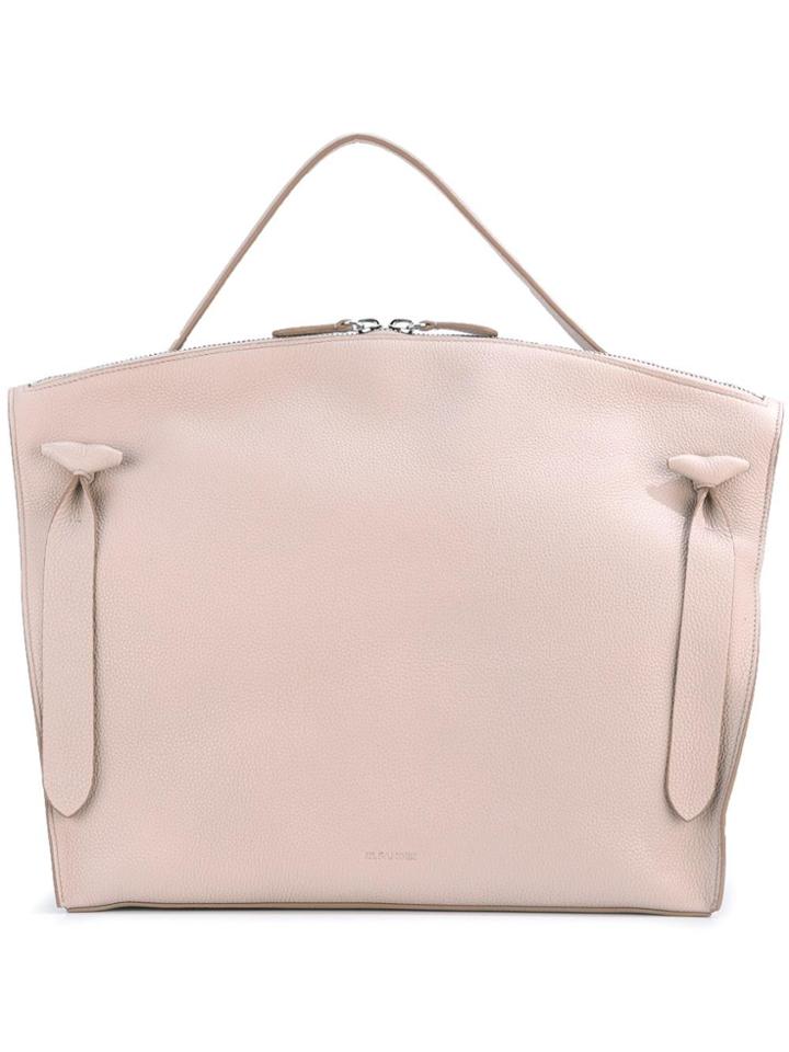 Jil Sander Medium Hill Bag - Pink & Purple