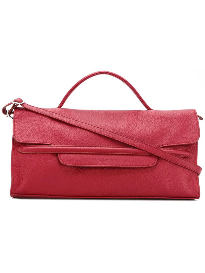 Zanellato Nina Medium Tote, Women's, Red, Leather