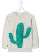 Bang Bang Copenhagen Cool Cactus Sweatshirt, Boy's, Size: 7 Yrs, Grey