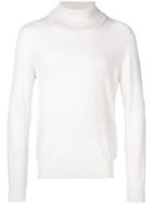 Maison Margiela Knitted Turtleneck Jumper - White