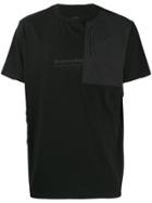 Maharishi Logo Print T-shirt - Black