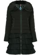 Guild Prime Ruffle Trim Puffer Jacket - Black