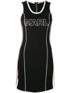 Karl Lagerfeld Karl X Kaia Jersey Dress - Black
