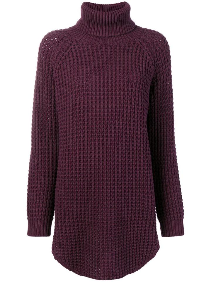 Hope Loose Fitted Sweater - Pink & Purple