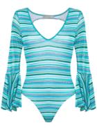 Cecilia Prado Knit Clóe Bodysuit - Blue