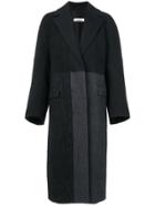 Jil Sander Panelled Coat - Black